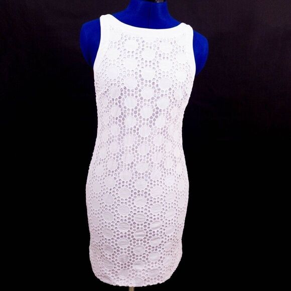 Vineyard Vines Size 2 Off White Lace Dress - Picture 1 of 5